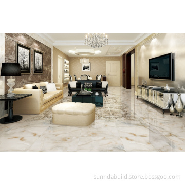 Building Material Glass Mirror White Stone Tile Glazed Polished Porcelain Floor Tile,lanka tiles lowes price